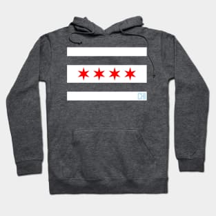 The flag of Chicago Hoodie